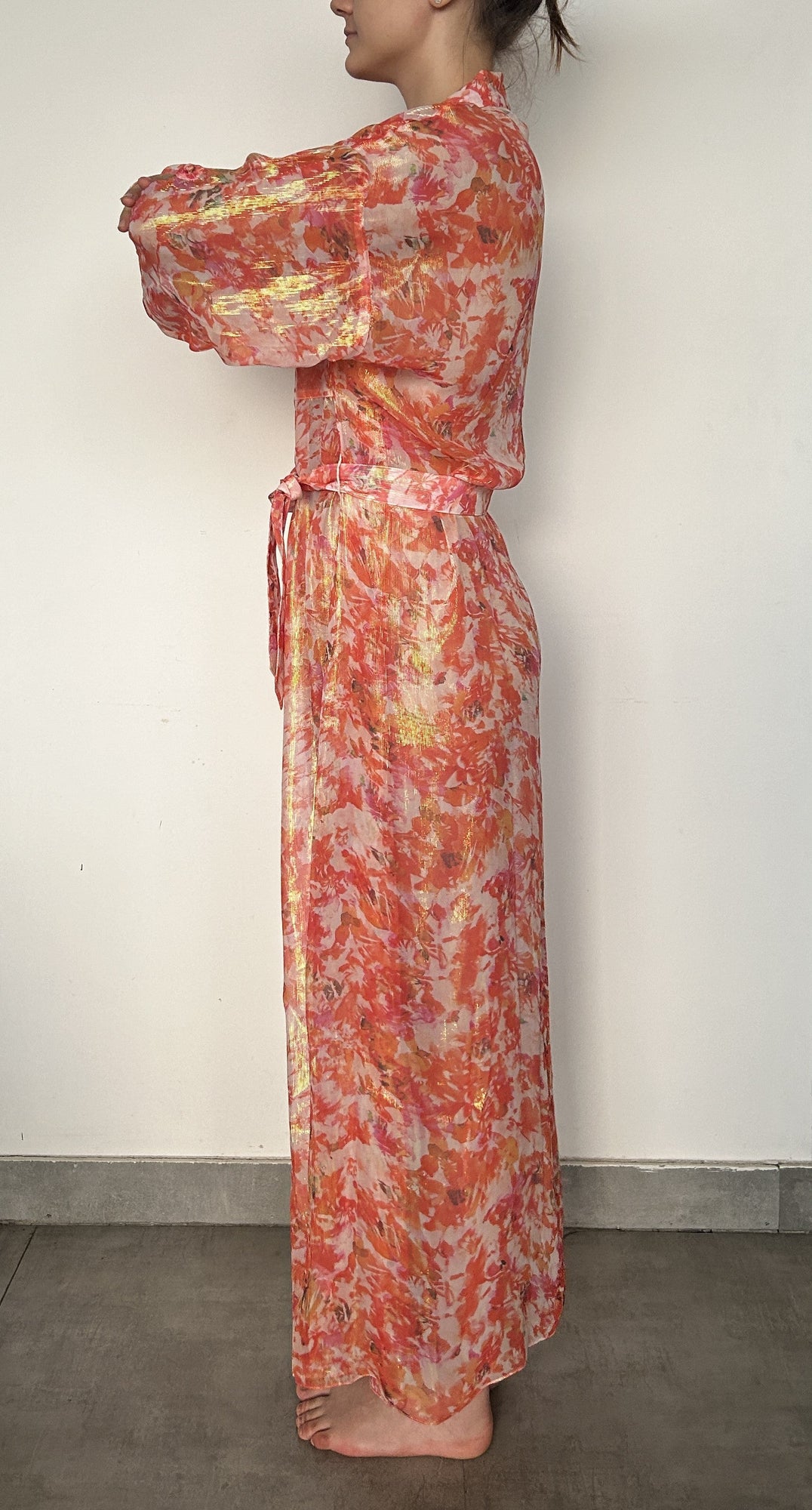 Long Dress | Orange