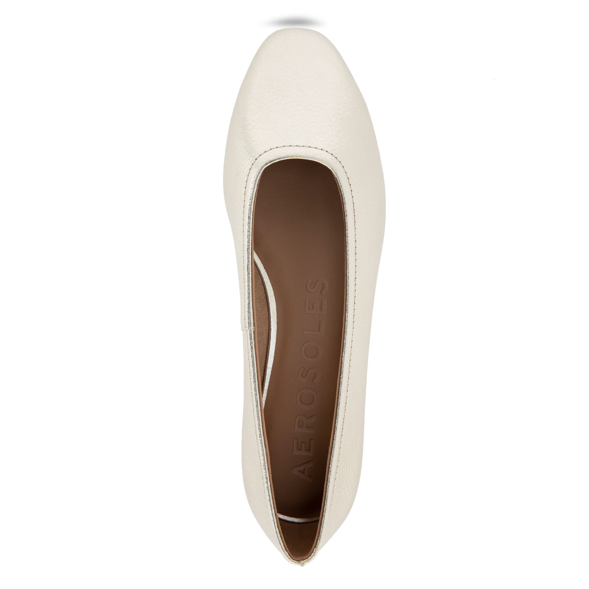 Amelie Casual Flat | Soft Gold Leather