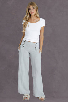 Women | Sailor Linen Pant | Dove