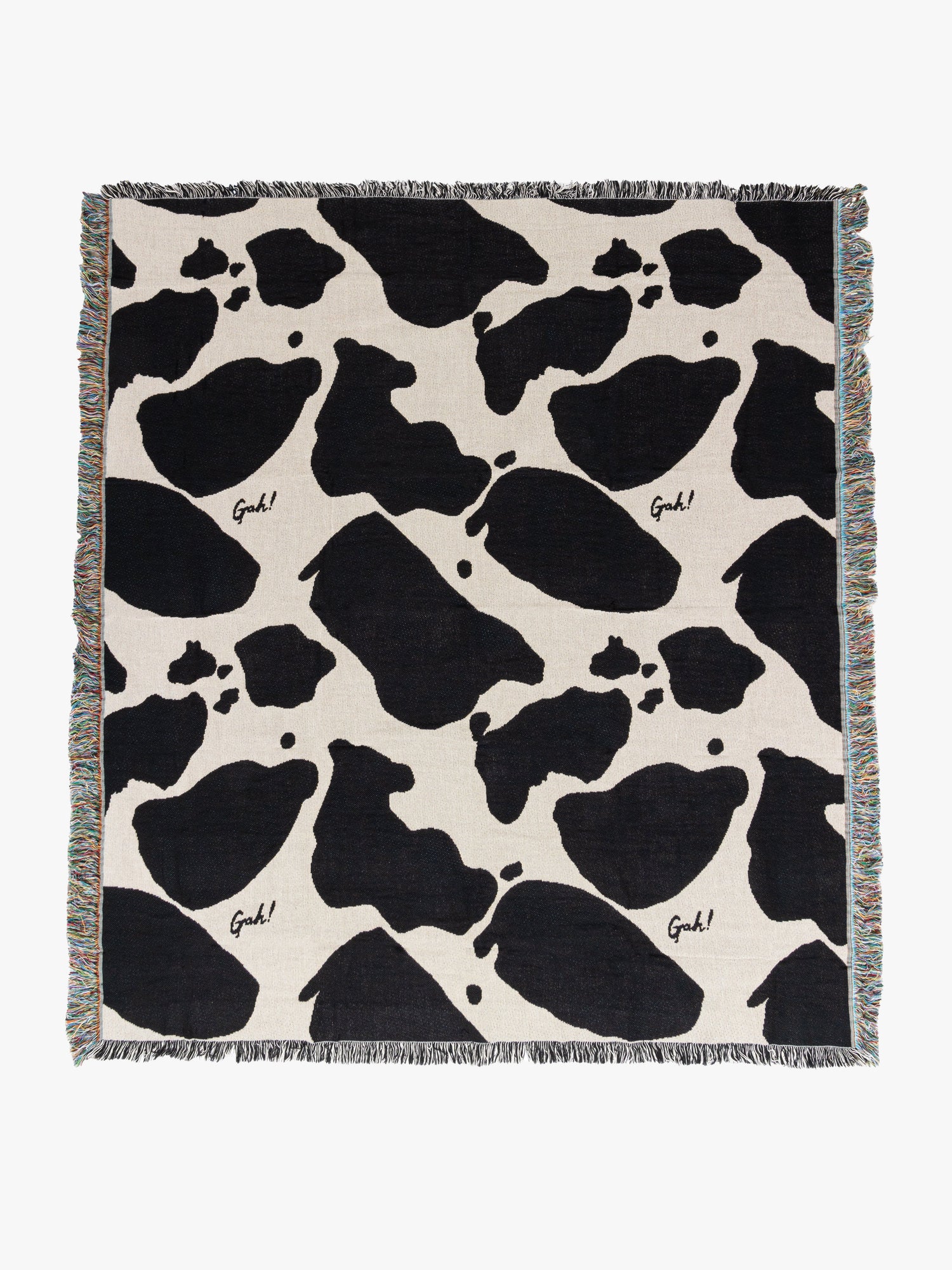 Archie Throw Blanket | Cow