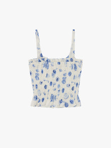 Cara Top | Caviar Dreams Blue Multi