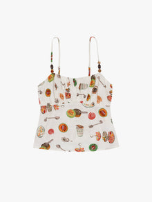 Cleo Cami | Caviar Dreams White