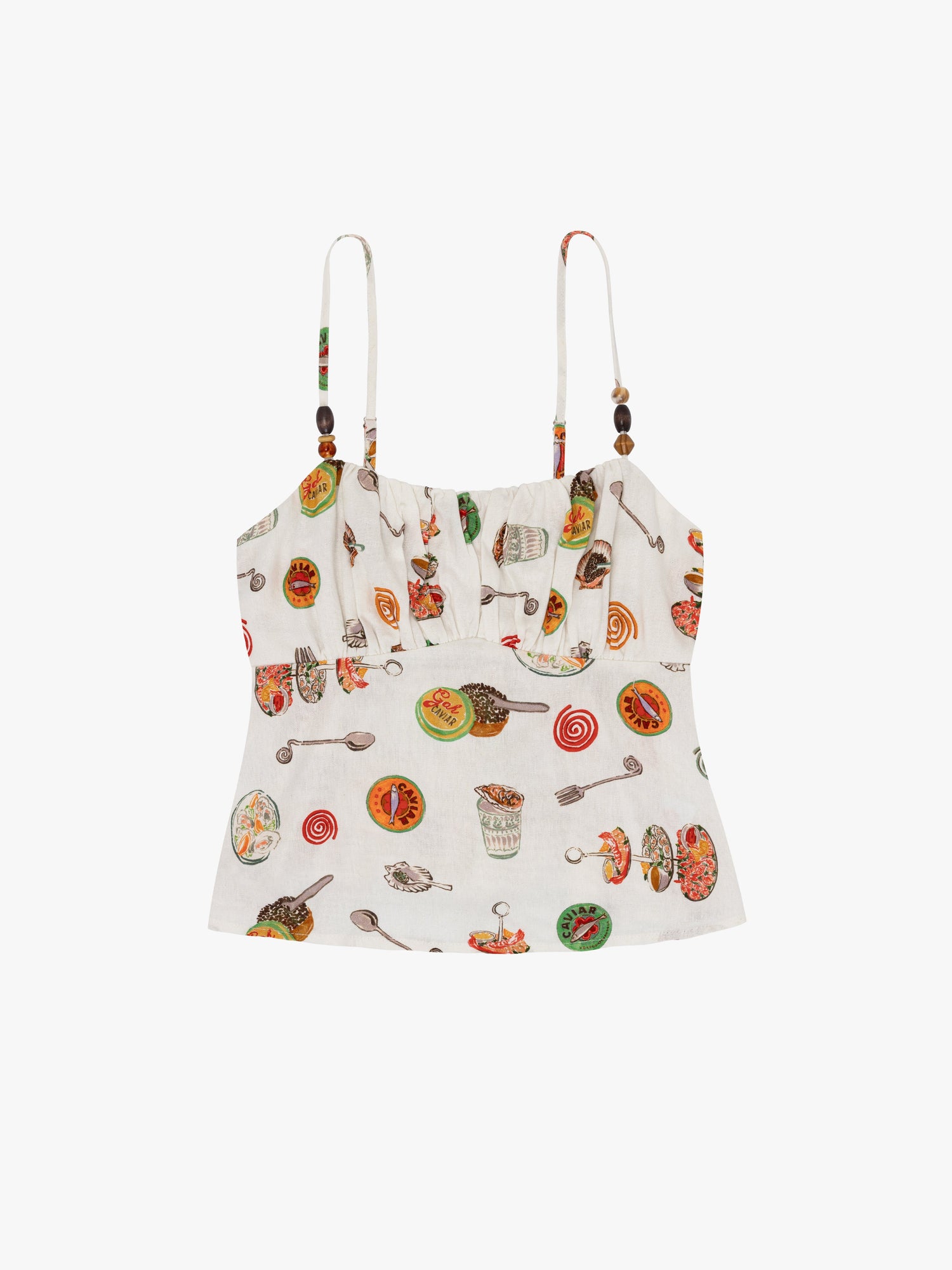 Cleo Cami | Caviar Dreams White