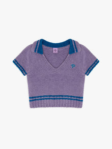 Cynthia Fuzzy Polo | Polly Pocket™ Purple