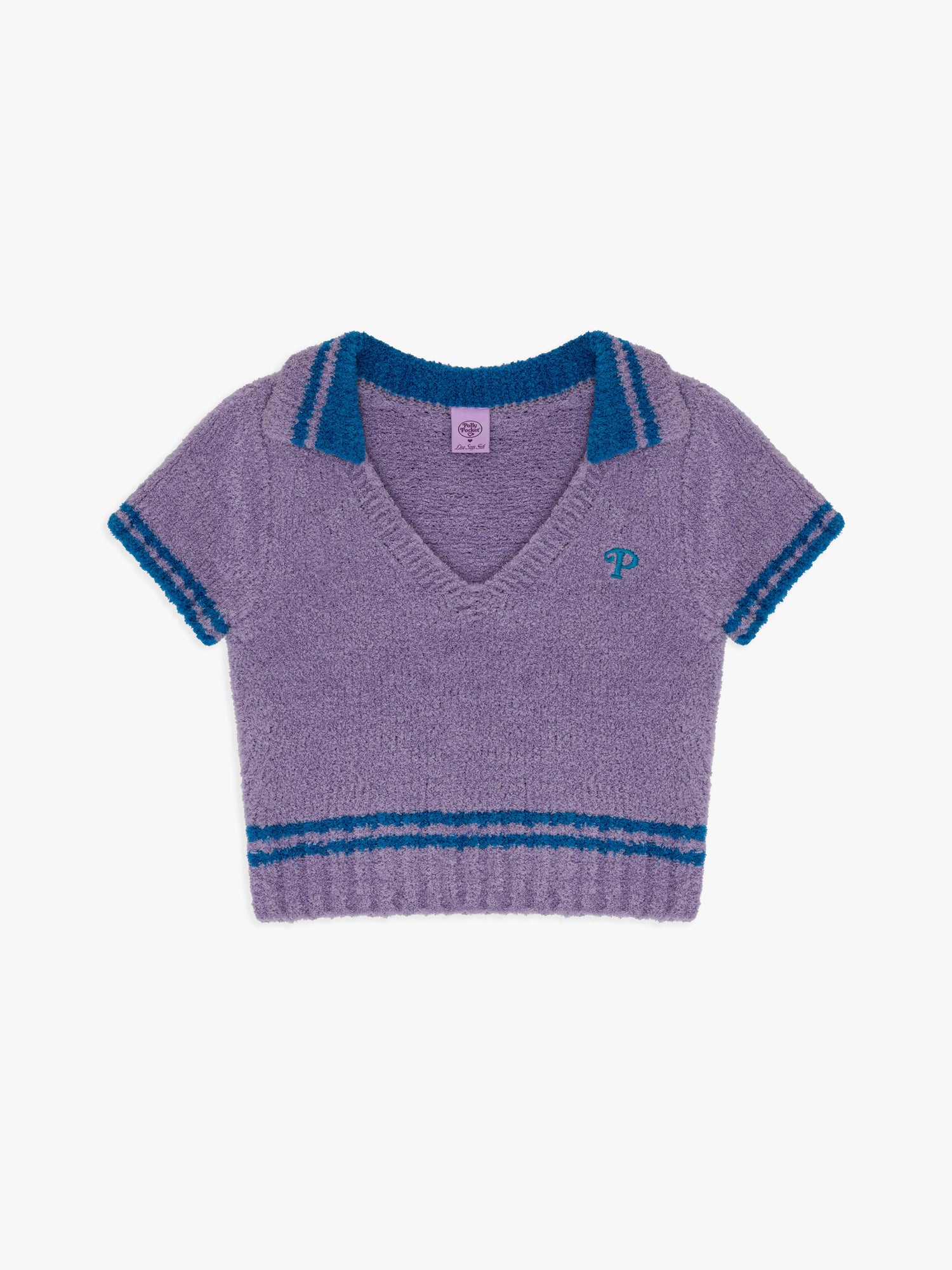 Cynthia Fuzzy Polo | Polly Pocket™ Purple