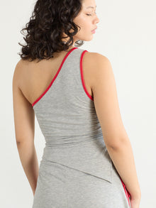 Emily Tank | Heather/Red