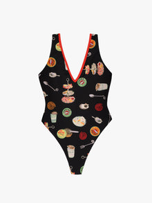 Gena One Piece | Caviar Dreams Black