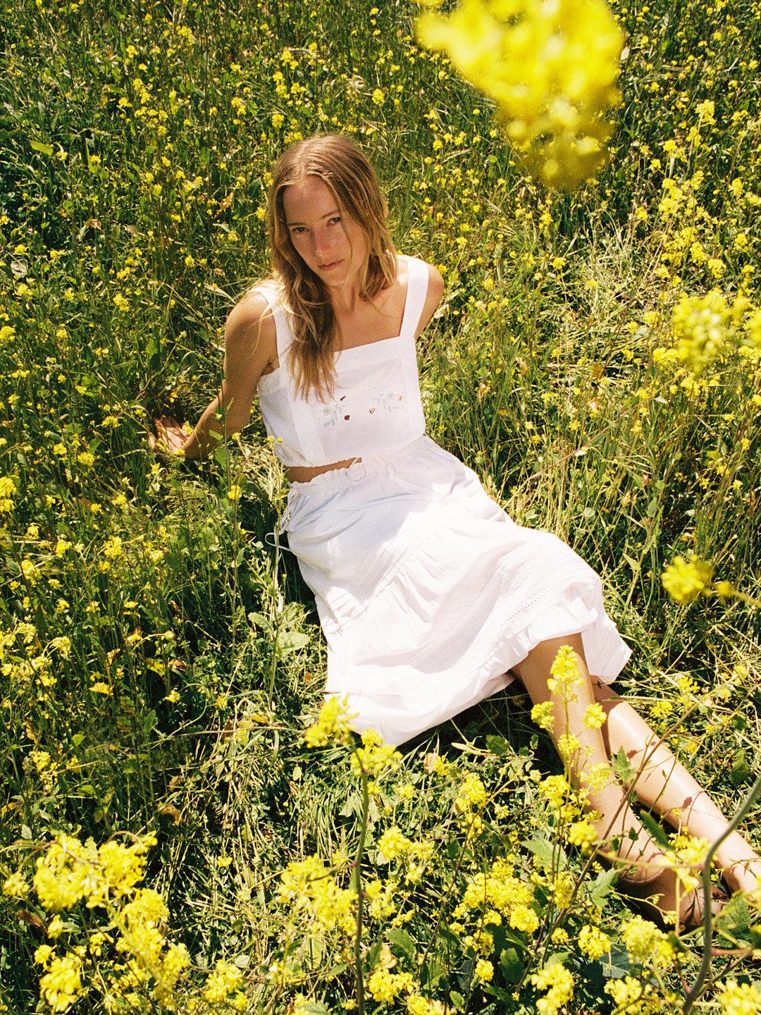 Heidi Top | Garden Embroidery