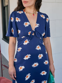 Jess Dress | Navy Daisy