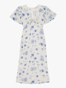 Jess Dress | Caviar Dreams Blue Multi