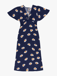 Jess Dress | Navy Daisy