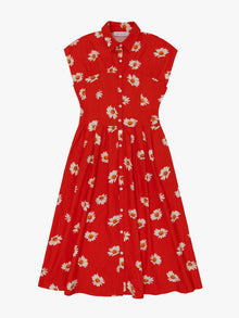 Joan Dress | Red Daisy
