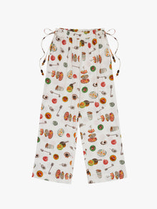 Nora Pant | Caviar Dreams White