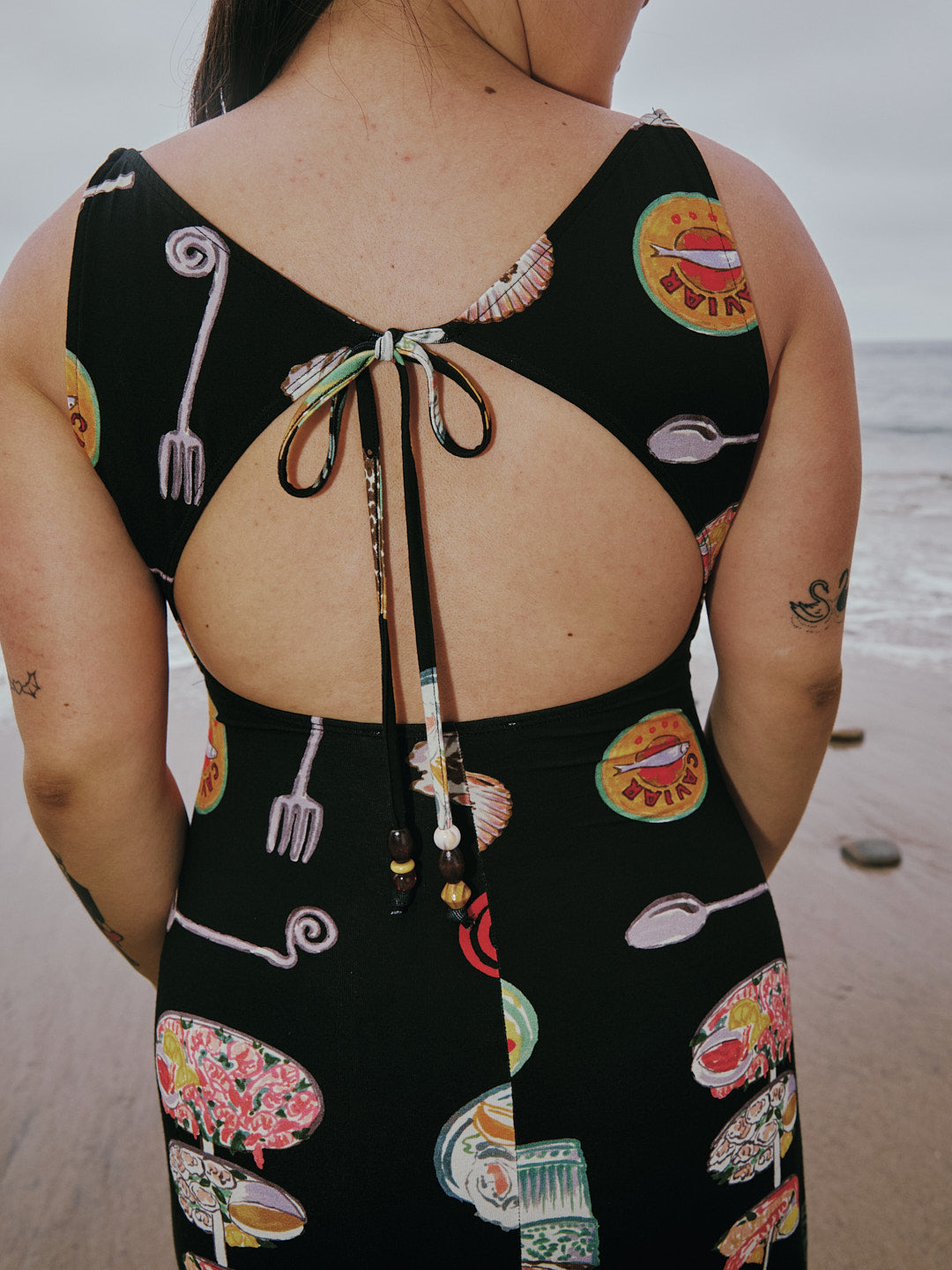 Maya Dress | Caviar Dreams Black