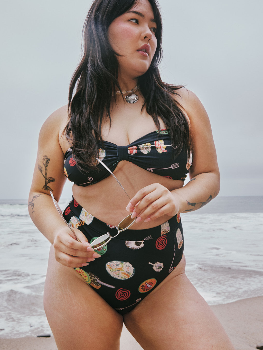 Brooke Top | Caviar Dreams Black