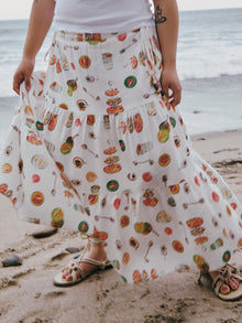 Andre Skirt | Caviar Dreams White