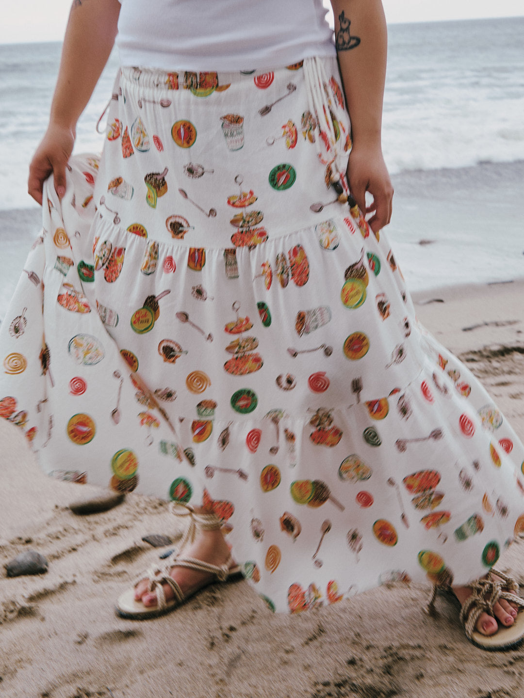Andre Skirt | Caviar Dreams White