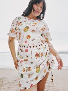 Belle Dress | Caviar Dreams White