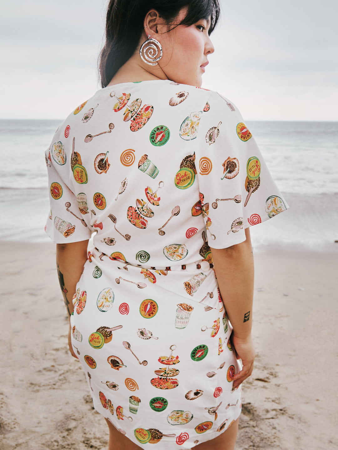 Belle Dress | Caviar Dreams White