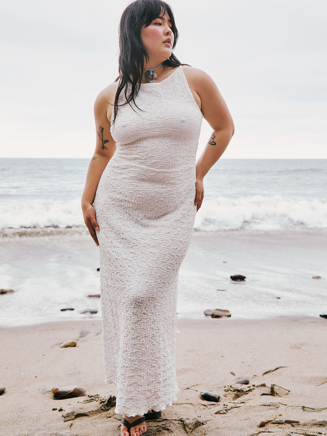 Maya Dress | White