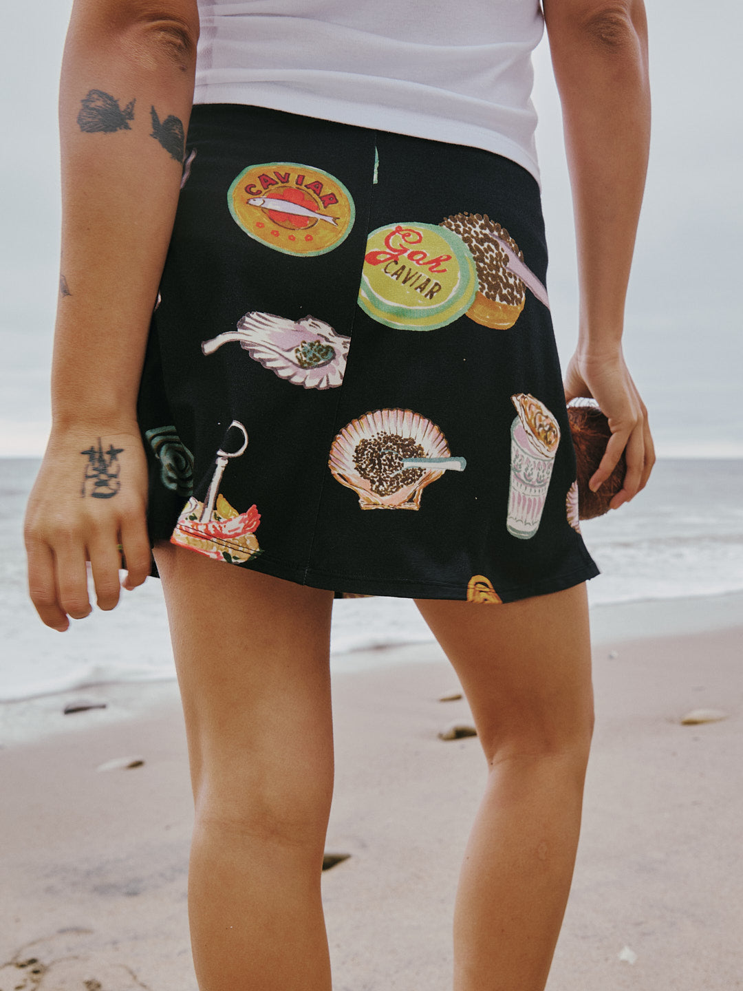 Darcy Skort | Caviar Dreams Black