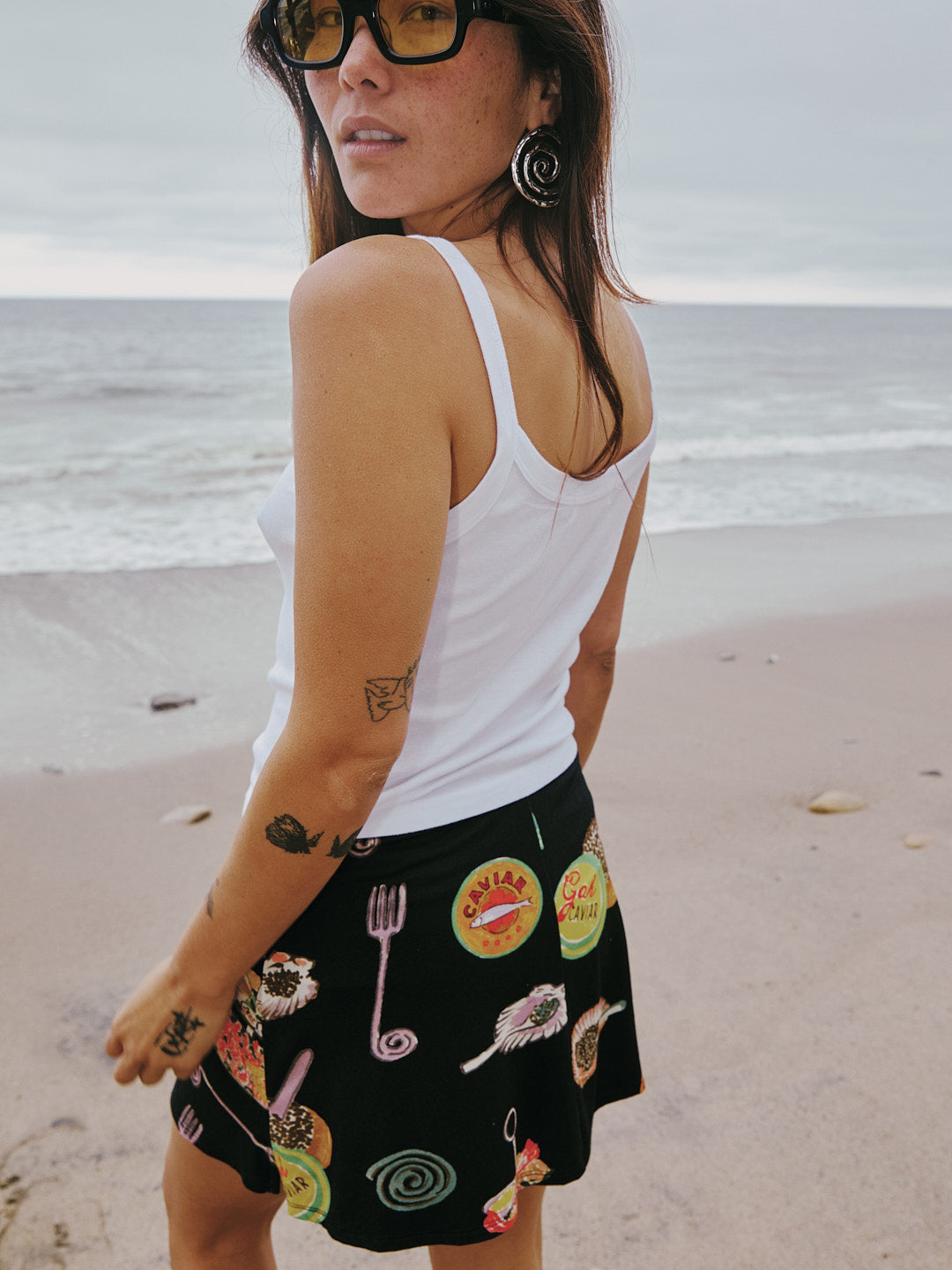Darcy Skort | Caviar Dreams Black