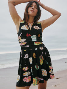 Mila Dress | Caviar Dreams Black