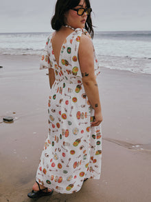 Monroe Dress | Caviar Dreams White