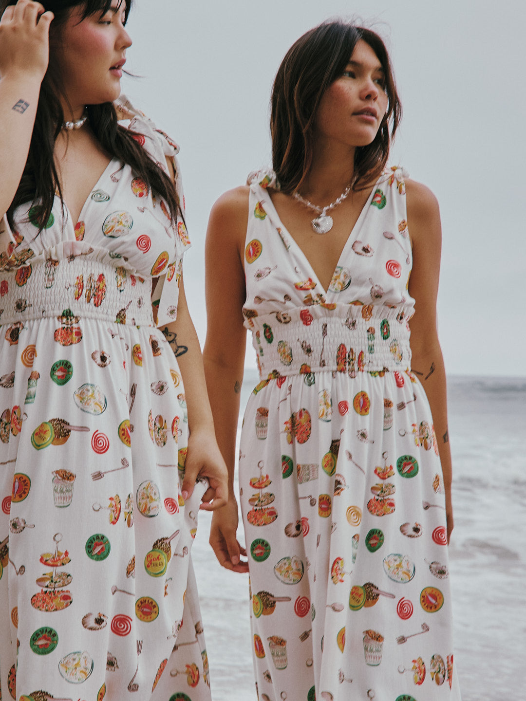 Monroe Dress | Caviar Dreams White