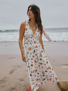 Monroe Dress | Caviar Dreams White