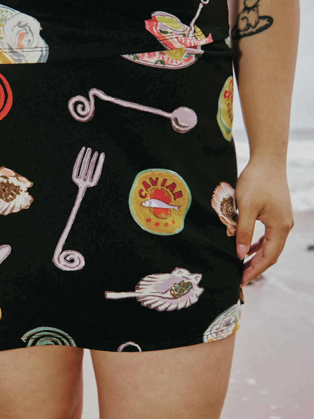 Darcy Skort | Caviar Dreams Black