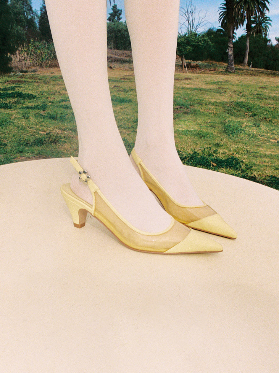 Crystal Pointy Heel | Polly Pocket™ Yellow