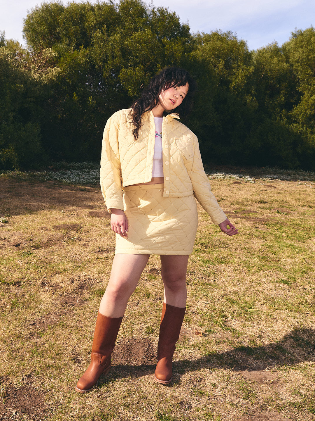 Melanie Skirt | Polly Pocket™ Yellow