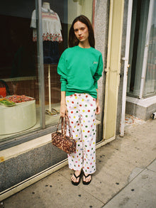 Organic Fleece Sweatshirt | Basil