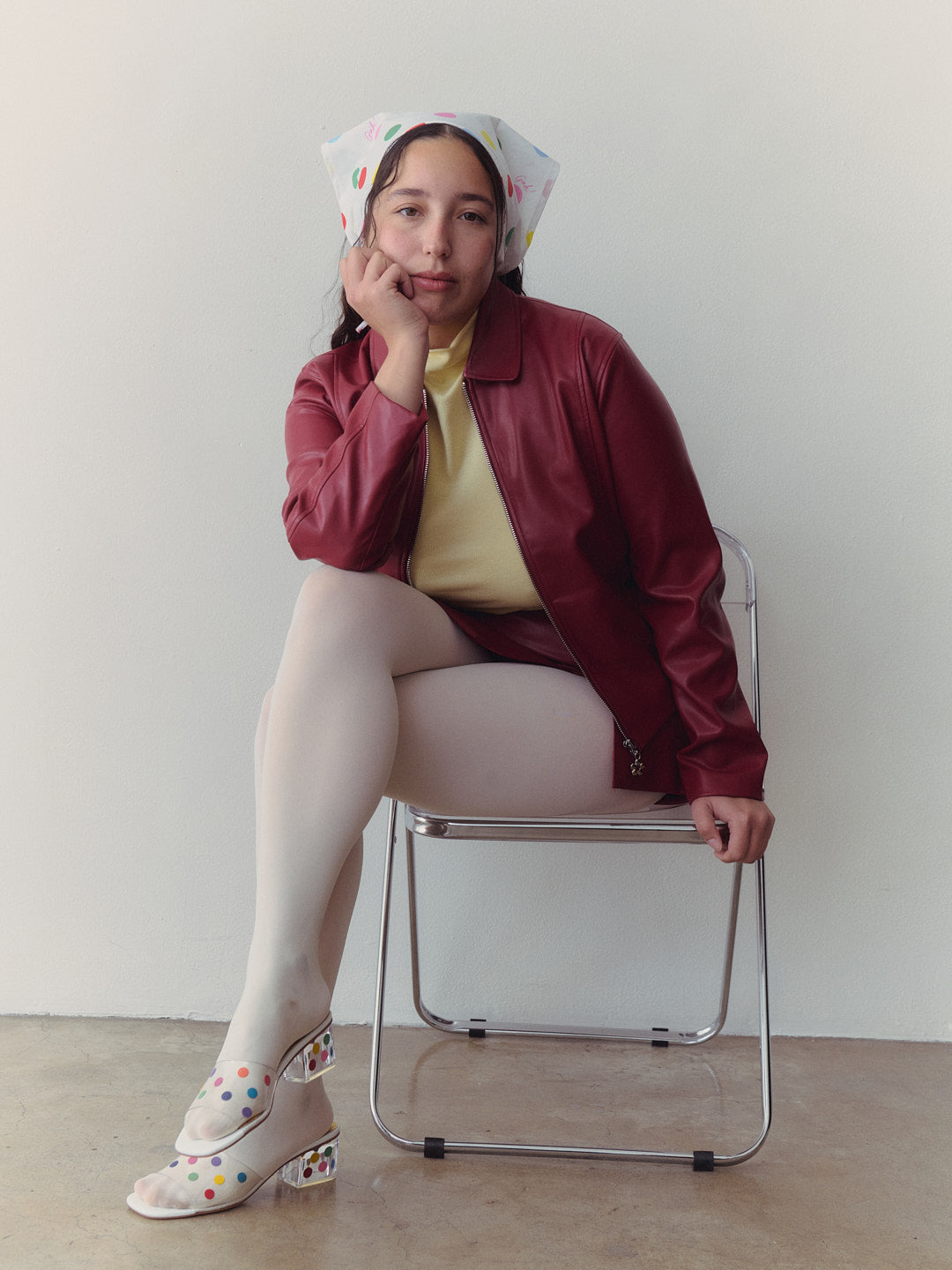 Macey Skirt | Cherry Red