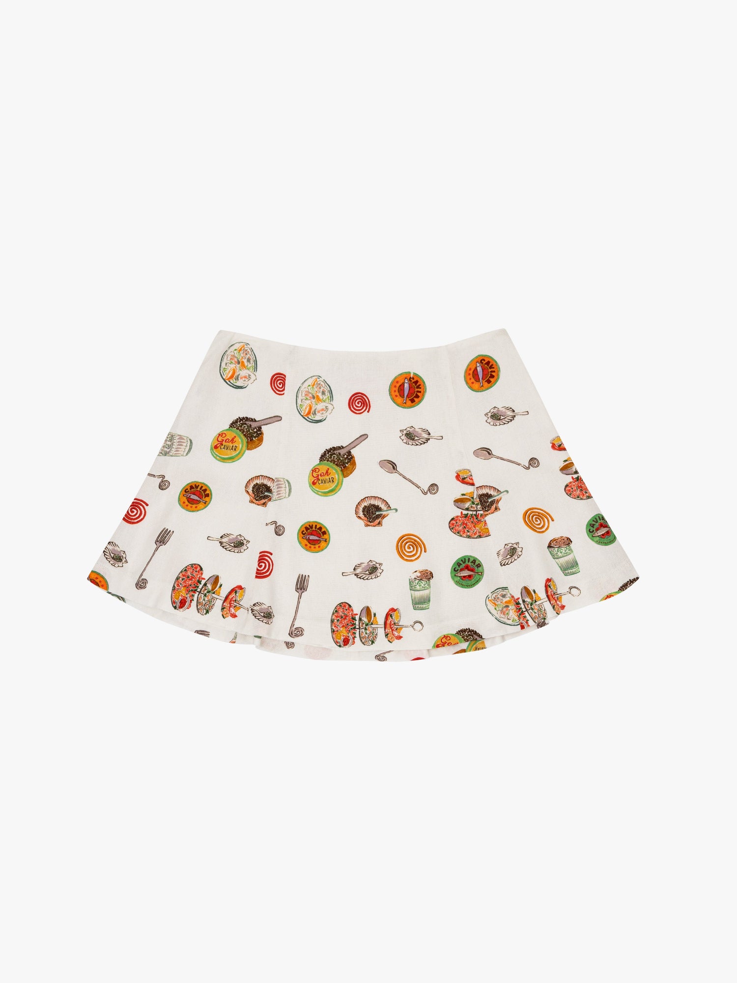 Star Skirt | Caviar Dreams White