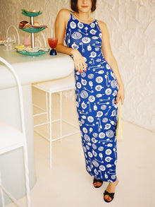 Maya Dress | Caviar Dreams Blue