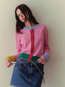 Willow Cardi | Colorblock