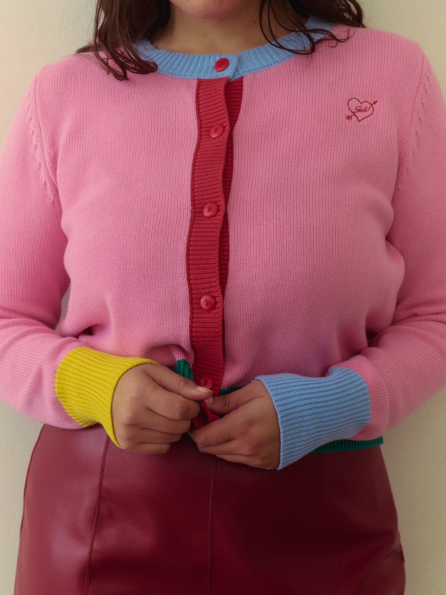 Willow Cardi | Colorblock