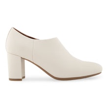 Bree Dress Shootie | Eggnog Faux Leather