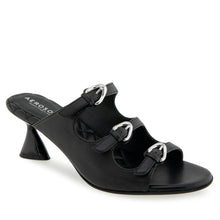 Jenna Sandal Dress Sculpted | Black Leather