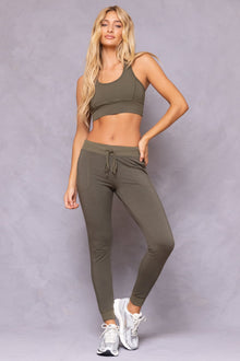 Women | Skinny Jogger | Olive