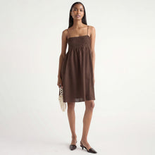 Isilda | Myra Pintuck Cotton-Silk Dress in Size Extra Small