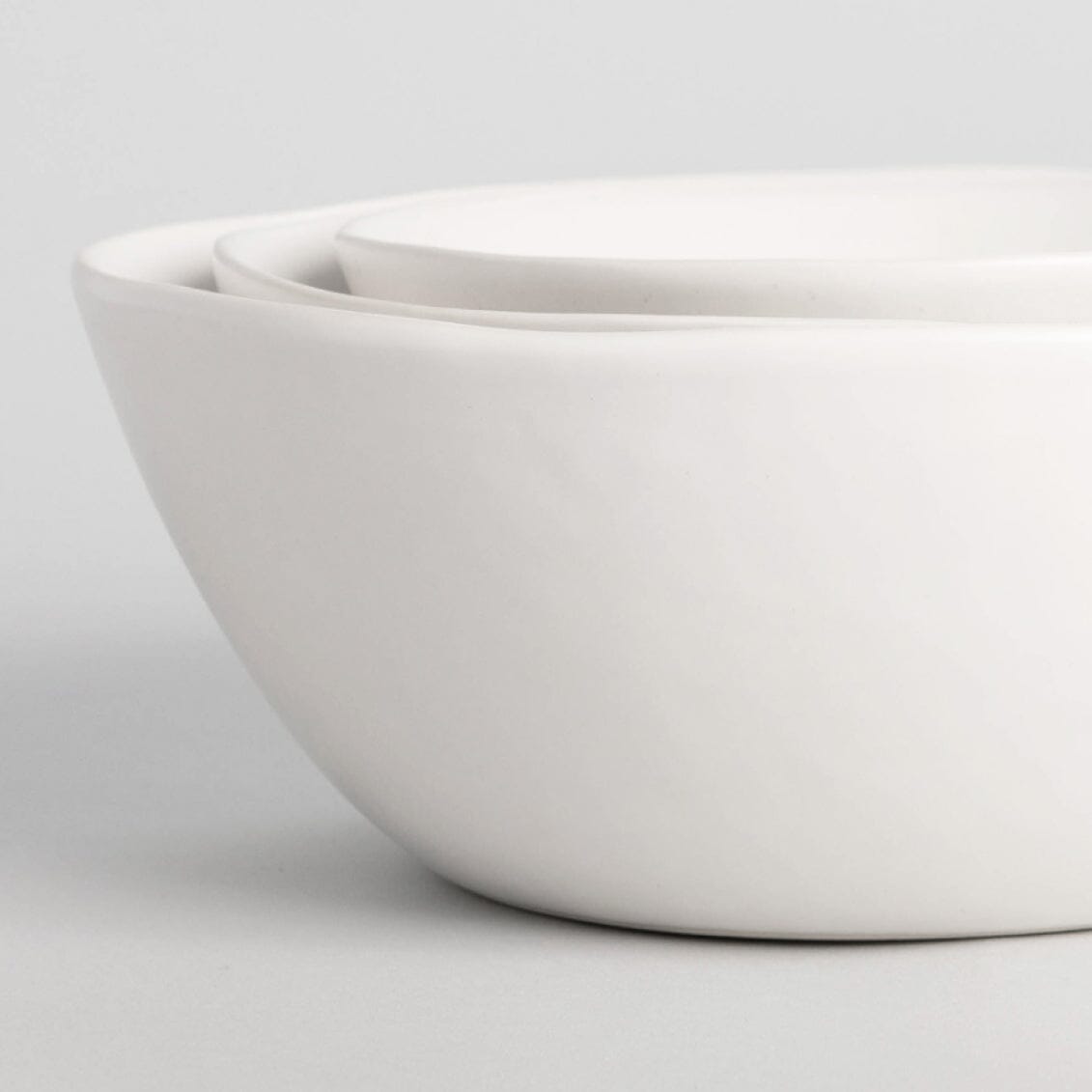 Nested Serving Bowls | Cloud White
