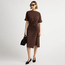 Mali | Noelle Asymmetric-Wrap Dress in Size Small