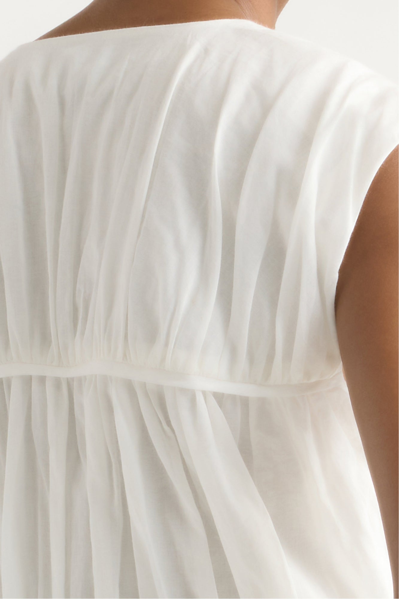Isilda | Norah Tie-Front Organic Cotton Blouse in Size Extra Small