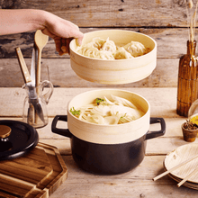 Nori Cast Iron Cocotte with Steamer Inserts - Alva Cookware