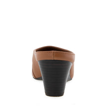 Camia Dress Wedge | Tan Leather