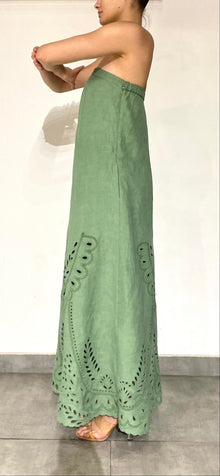 Alya Long Dress | Green
