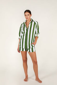 Alki Short | Verdant Stripe